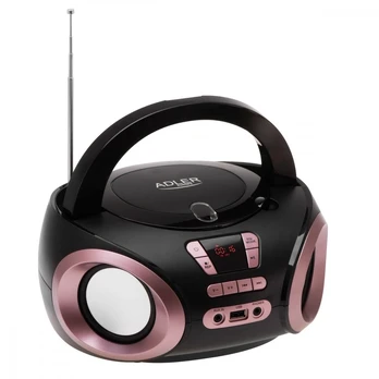 Radio Boombox CD MP3 AD1181 black copper