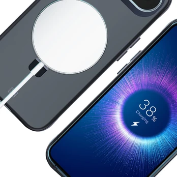 Dėklas Apple iPhone 17 Air - 3mk Smoke Case Mag&Stand