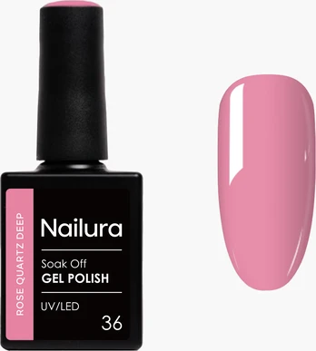 Nailura - Gel Polish 36 - Rose Quartz Deep - 10 ml