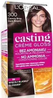 Plaukų dažai L'Oreal Casting Creme Gloss, Dark Brown, 300, 180 ml