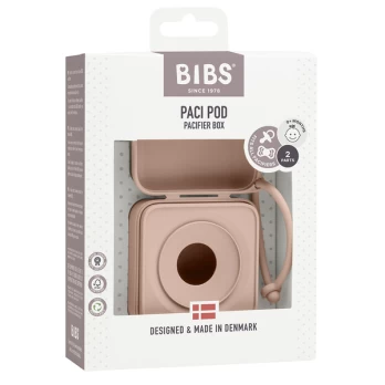 BIBS čiulptuko dėklas - užkandžių dėžutė Blush