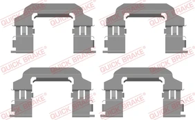 QUICK BRAKE QB109-0138 Brake pad fitting kit kaina