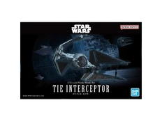Plastic model Star Wars Bandai Tie Interceptor 1/72 kaina