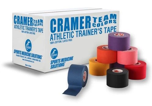 Teipas CRAMER Team 3,8 cm x 9,14 m, juodas