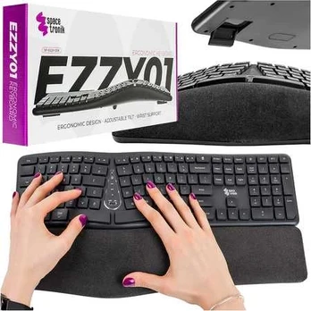 Profilowana klaviatūra ergonomiczna EZZY 01K