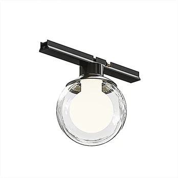 Magnetinis Sferinis LED Šviestuvas 3W 3000K Juodas