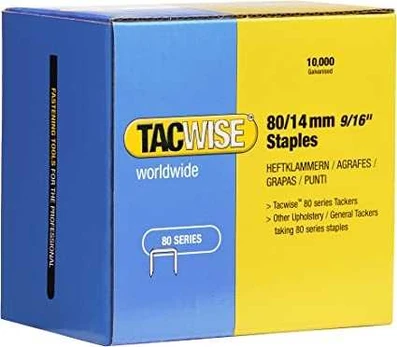 Ecost prekė po grąžinimo Tacwise 0385 80/14mm Staples, 1 Pack x 10,000 Staples