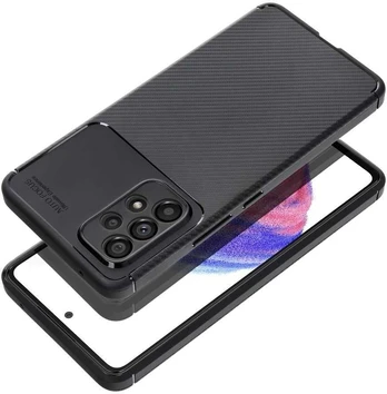 Dėklas Oem CARBON PREMIUM Case for SAMSUNG A35 5G juodas