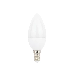 Lemputė Okko LED, C37, balta, E14, 6 W, 510 lm