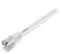 Equip Patchkabel Cat6 S/FTP 2xRJ45 1.00m baltas LSZH Polybeutel