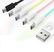 Laidas Usams, Micro USB/USB, 1 m, balta kaina