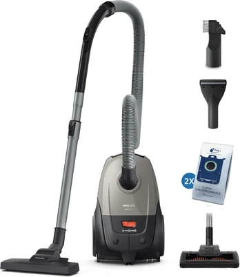 Philips 2000 series Bagged vacuum cleaner XD2152/12, 800W/Damaged package