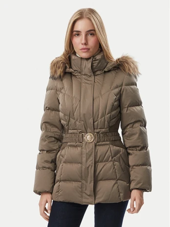 Guess Demisezoninė striukė 184647 Ruda Classic Fit