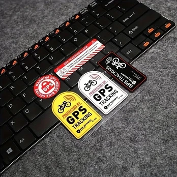 GPS Sekimo Lipdukas Dviračiams: Slaptas Trackeris su Atspindžiu Rivex