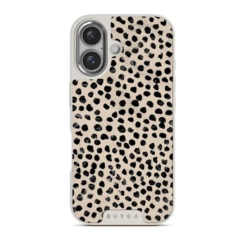 Almond Latte - Cute iPhone 16 Case, Elite Light (MagSafe) / Silver