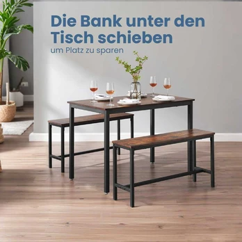 Vasagle Virtuvės stalo komplektas