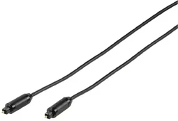 Vivanco optical cable 2m, black kaina