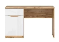 Rašomasis stalas Nuis, baltas/ąžuolo kaina