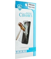 Juoda ekrano apsauga Apple iPhone 14 Pro Max telefonui "5D Full Glue Ceramic Glass"