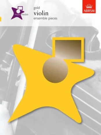 Music Medals Gold Violin Ensemble Pieces