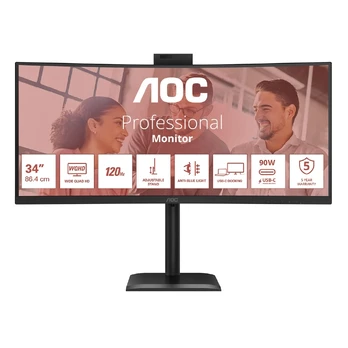 Monitorius AOC CU34E4CW
