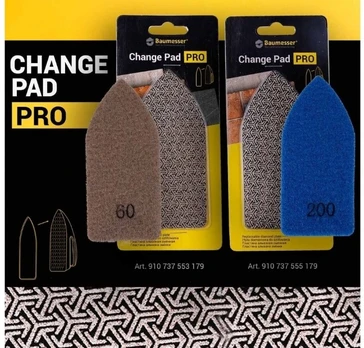 Baummeser Change Pad Pro Pakaitinis padas Hand Pad Pro kempinėlei 60, 200 grub.