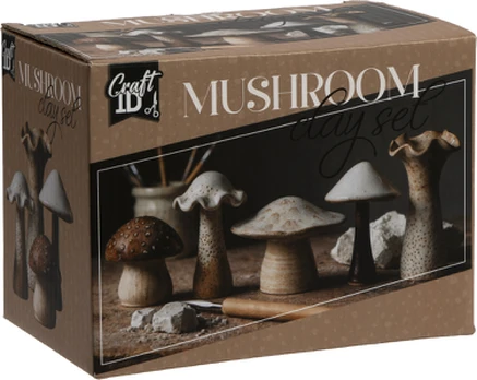 Craft Id - DIY Clay Set Mushroom (CR175207)