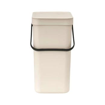 Šiukšliadėžė Brabantia Sort & Go, smėlio sp., 12 l, 35.1 cm x 20 cm
