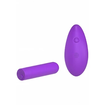 Her Rechargeable Bullet - Compact Remote-Controlled Massager by Pipedream