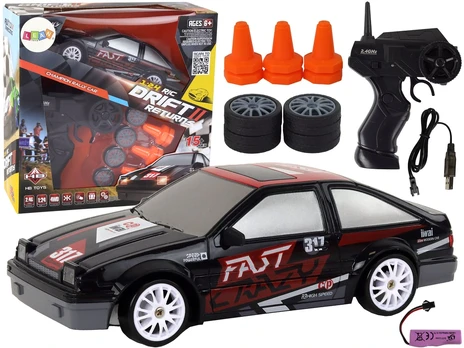 RC automobilis Lean Toys Drift Returns, 18 cm, 1:24