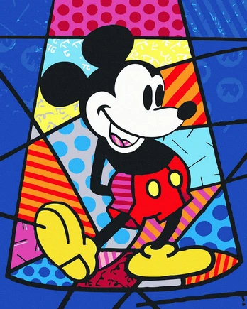 Tapybos rinkinys "Mickey mouse"