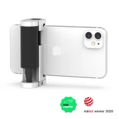Just Mobile Shutter Grip 2 smart camera control for your smartphone - Silver kaina
