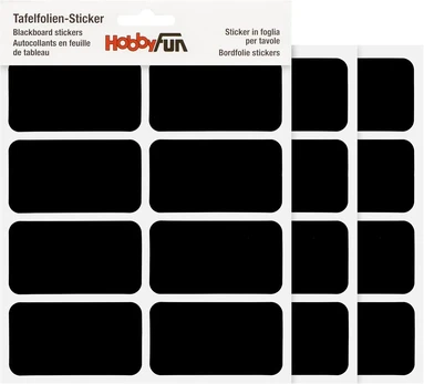 Blackboard Foil Stickers Ii, 3 lapai