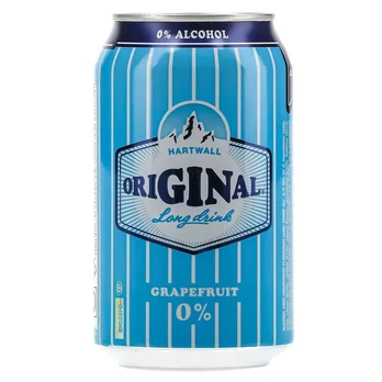 Nealkoholinis kokteilis HARTWALL GRAPEFRUIT (0%), 330 ml