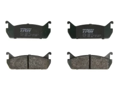 TRW GDB887 Brake pad set kaina