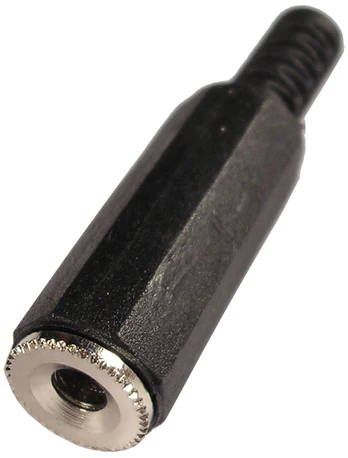 Lizdas 3.5mm stereo /kabeliui/