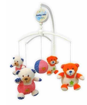 BABY MIX TK/362M Plėšinė karuselė Meškiukas 14309