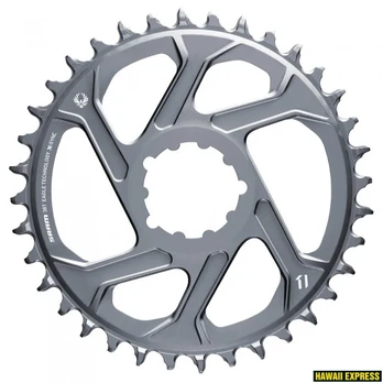 Priekinė žvaigždė SRAM X-SYNC 2 SL 38T Direct Mount 3mm Offset Boost Eagle Lunar Pilkas