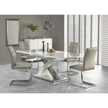 SANDOR 2 table, color: pilkas