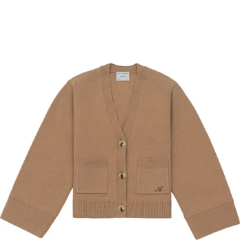 Kardiganas moterims, Ruda, Memory relaxed cardigan