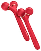 Geske SMART APP GUIDED 4-in-1 Sonic Facial Roller #Raudona 1 unit kaina