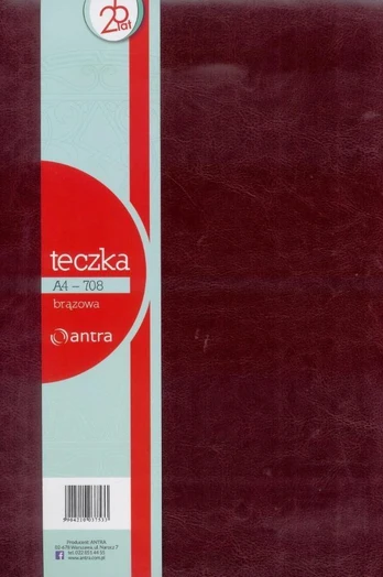 Antra portfelis A4 708 Brown (233366)