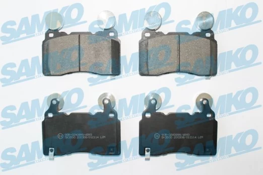 Stabdžių trinkelių rinkinys, diskinis stabdys SAMKO 5SP2114