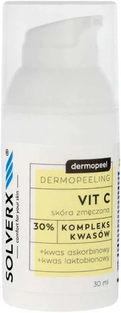 Solverx Dermopeel peeling su kwasem askorbinowym 30% 30ml