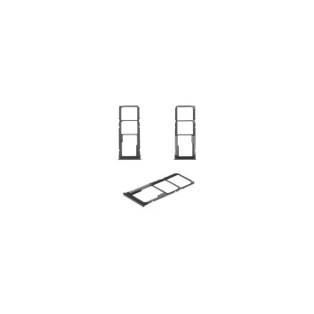 SIM kortelės laikiklis Xiaomi Redmi Note 8 / Redmi Note 8 2021 Space Black ORG