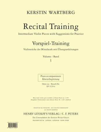 Recital Training Vol. 1 (pf acc.)