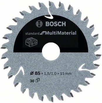 Pjovimo diskas Bosch Standard Multi Material Circular, 85 mm x 15 mm