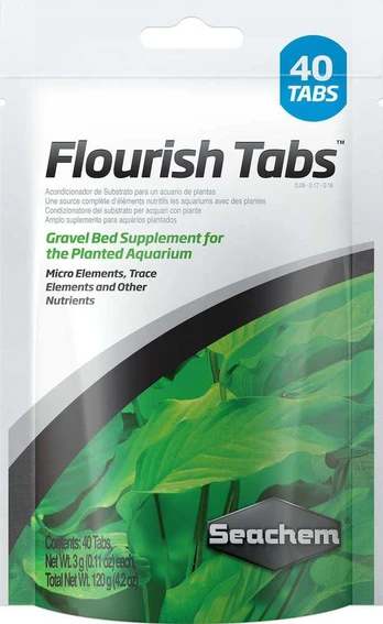 SEACHEM - Flourish Tabs 40 Pack - (159.3002)