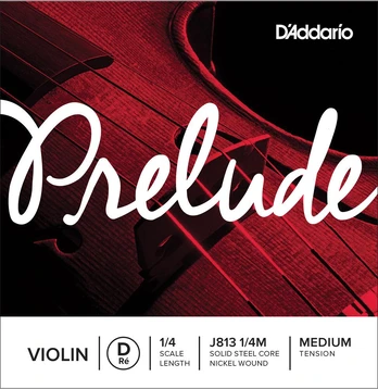 Styga smuikui D D'Addario Prelude J813 1/4M