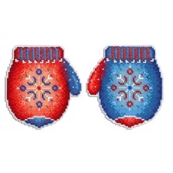 Frosty Mitten SR-457 - Siuvinėjimo rinkinys
